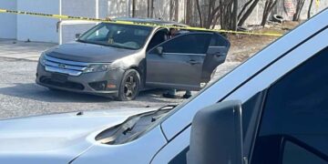 _auto con impactos de bala en Reynosa