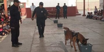 binomios caninos de la Guardia Estatal
