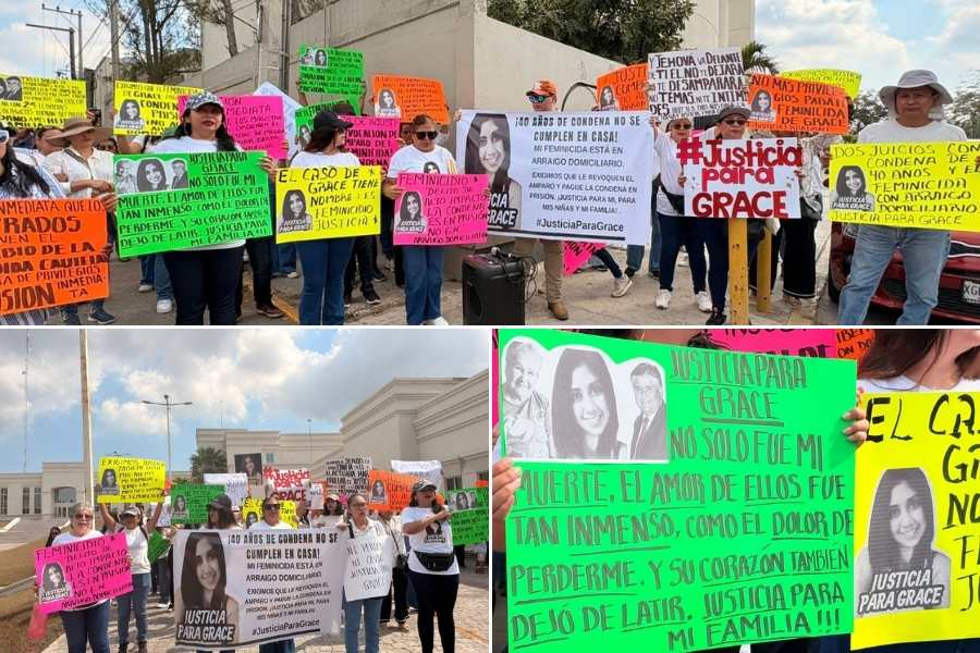 caminata por justicia para Grace en Tampico