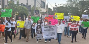 caminata por justicia para Grace en Tampico