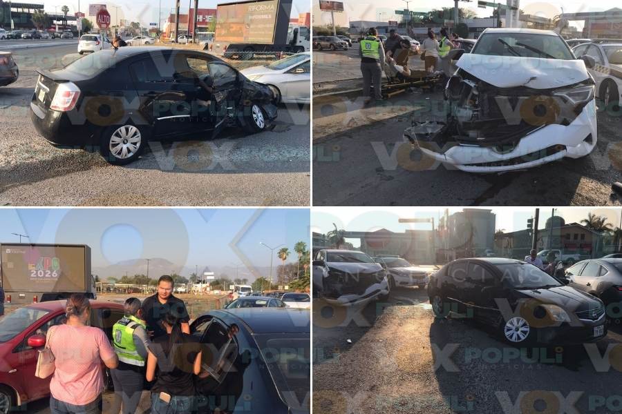 choque hoy en Boulevard Tamaulipas en Victoria