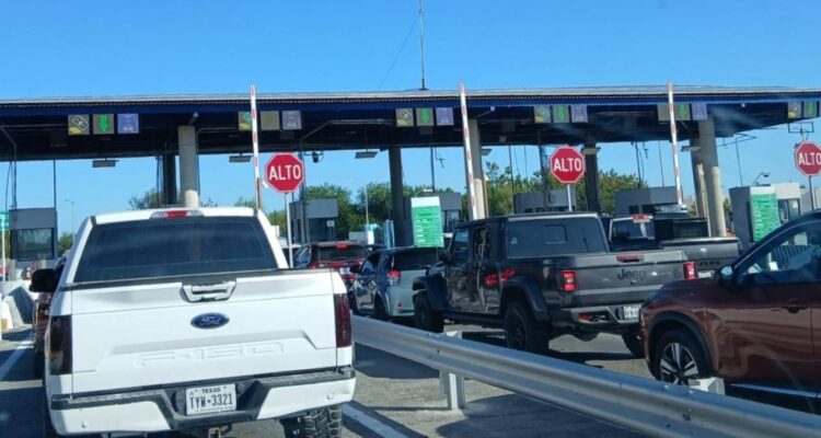 congestión en puentes internacionales de Matamoros