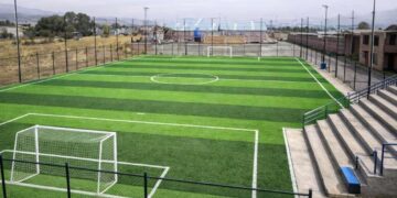 construcción de canchas de fútbol en Tamaulipas