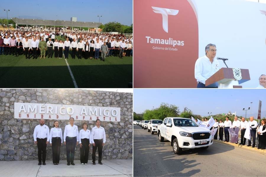 construyen canchas de fútbol Tamaulipas