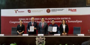 convenio INJUVE Congreso de Tamaulipas