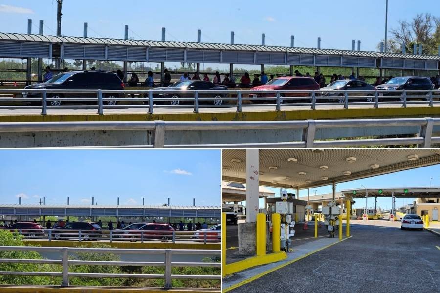 cruce vehicular Matamoros