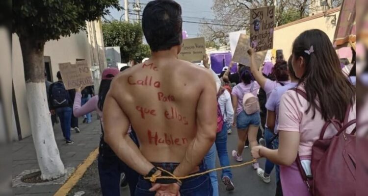 deudor alimentario en marcha 8M