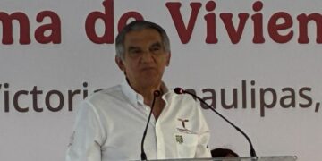 entrega casas del bienestar a familias en Tamaulipas