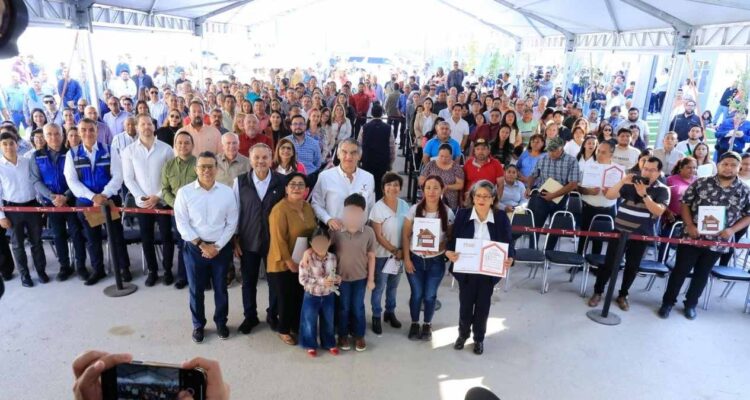 entrega de viviendas en Tamaulipas