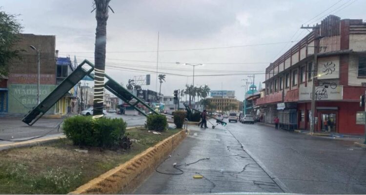 estragos vientos sur de Tamaulipas