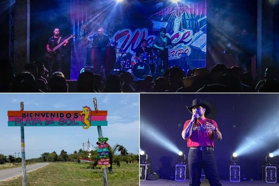 fiesta en playas de Tamaulipas