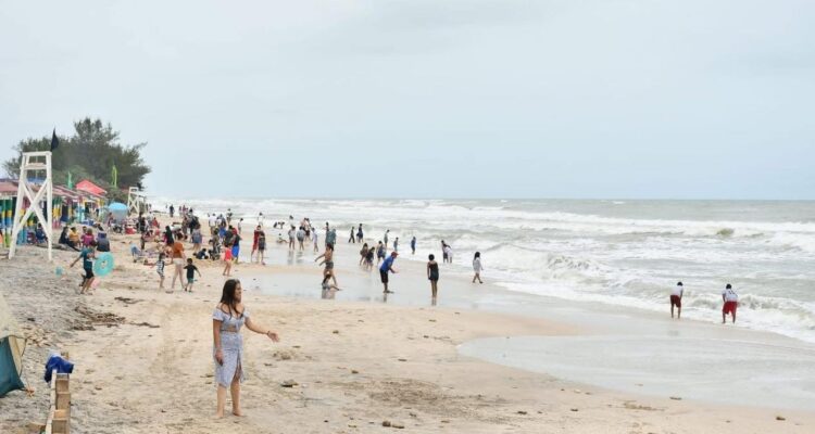 fiesta en playas de Tamaulipas