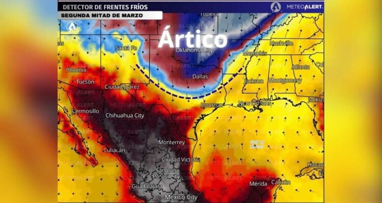frentes fríos marzo Tamaulipas