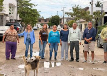 fuga de agua en Madero