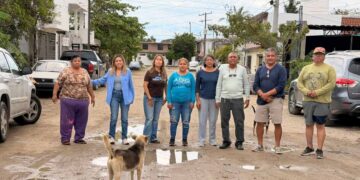 fuga de agua en Madero
