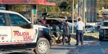 _golpea a agente de tránsito en Reynosa