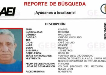 _hombre desaparecido en Apodaca