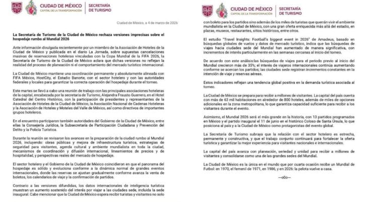 hospedaje Mundial 2026 CDMX
