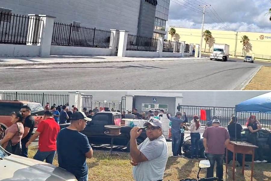 huelga planta Trico Matamoros