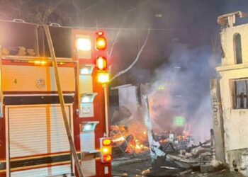 incendio vivienda herido Matamoros