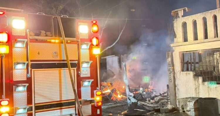 incendio vivienda herido Matamoros