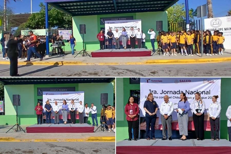 jornada contra el dengue y zika Nuevo Laredo