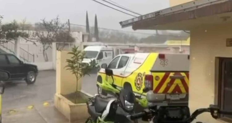 lluvias y granizo en Galeana