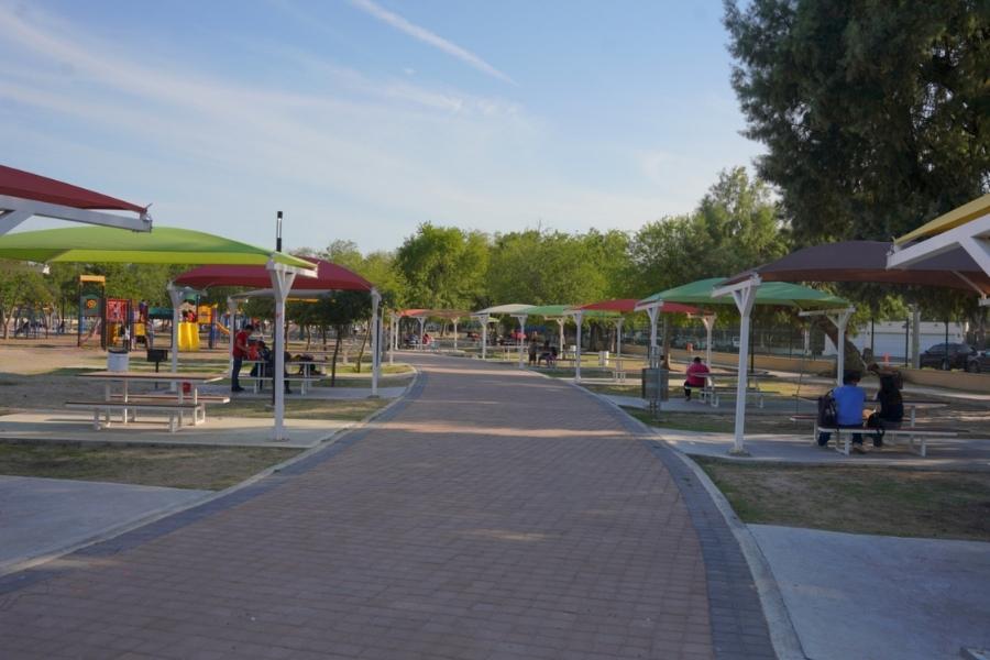 mantenimiento en parques de Nuevo Laredo