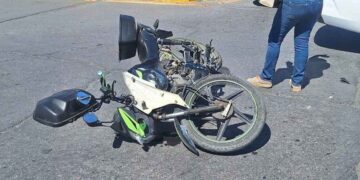 motociclista herido Nuevo Laredo