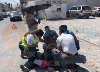 mujer atropellada hoy en Victoria