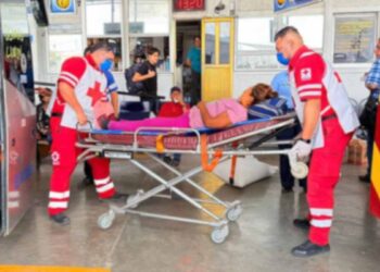 _mujer inconsciente rumbo a El Mante