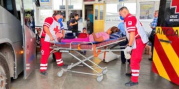 _mujer inconsciente rumbo a El Mante