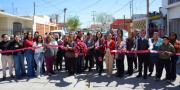 obras de repavimentación en Nuevo Laredo