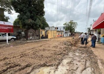 pavimentación de calles en Tampico