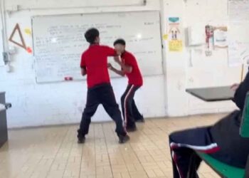 peleas secundaria Monterrey