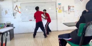 peleas secundaria Monterrey