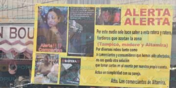 protesta contra fardera en Altamira