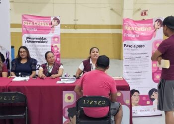 registro de la Beca Rita Cetina en Matamoros