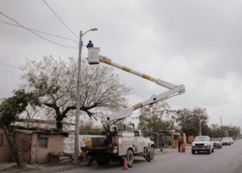reporte de alumbrado público Matamoros