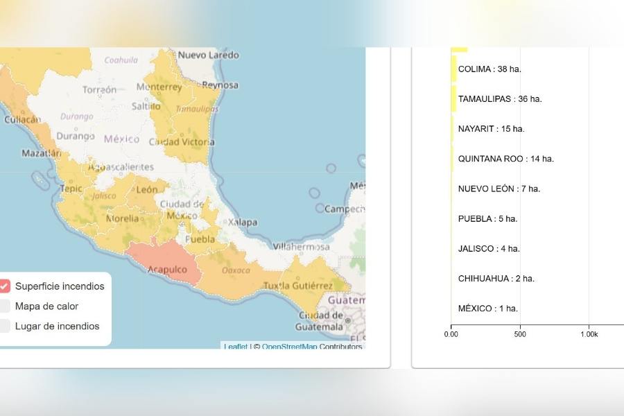 tercer incendio forestal Miquihuana