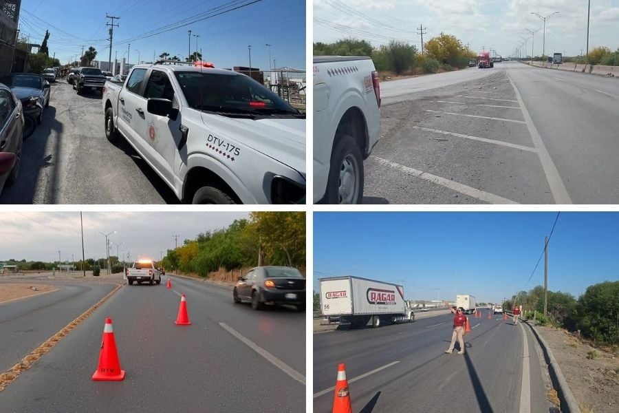 tránsito Semana Santa Nuevo Laredo