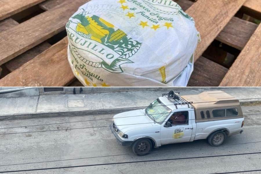 venta irregular de tortillas en Victoria