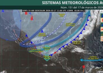 ¿Cómo afectará el frente frío 41 hoy en México este 17 de marzo de 2026
