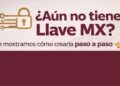 crear cuenta Llave MX