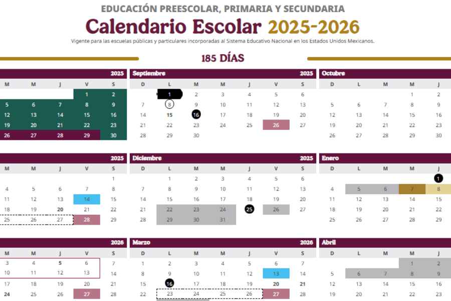 ¿Cuál es la fecha exacta del proximo descanso que tendrán los estudiantes en este mes de marzo, según la SEP?