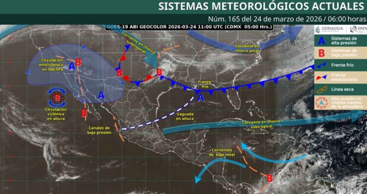 ¿Cuáles son los estados que enfrentarán las lluvias más fuertes hoy?