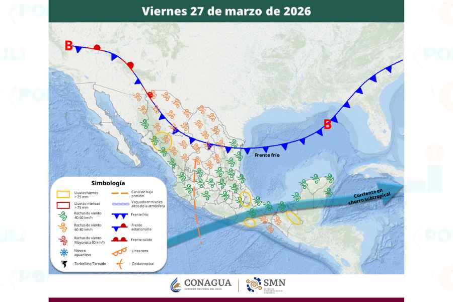 ¿Cuándo llegará a México el nuevo frente frío 42 y dónde bajará más la temperatura? 