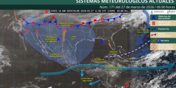 ¿Frente frío 42 traerá granizadas y vientos intensos a México?
