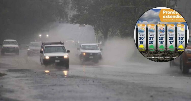 ¿Lloverá el fin de semana en Nuevo León? Así afectará el frente frío