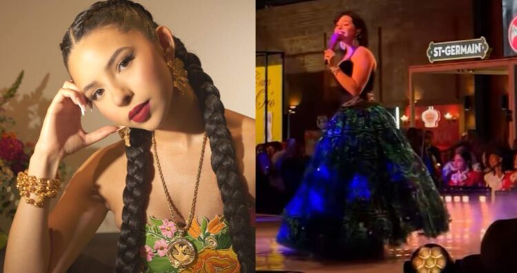 ¿Por qué le gritaron “Cazzu” a Ángela Aguilar en pleno show en restaurante